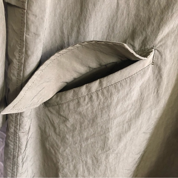 Aritzia The Group by Babaton Skylar Trench Coat Olive Moss Green - Picture 6 of 16